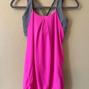Lululemon active top with bra
